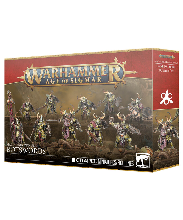 Games Workshop - GAW Warhammer: Age of Sigmar - Maggotkin of Nurgle - Rotswords