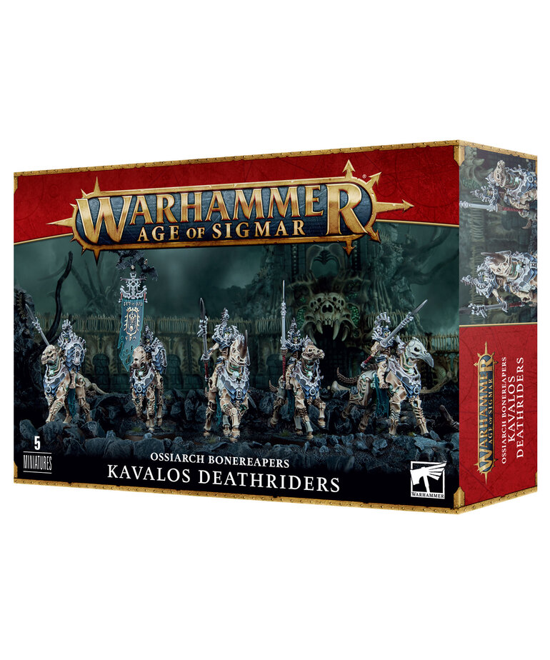 Games Workshop - GAW Warhammer: Age of Sigmar - Ossiarch Bonereapers - Kavalos Deathriders