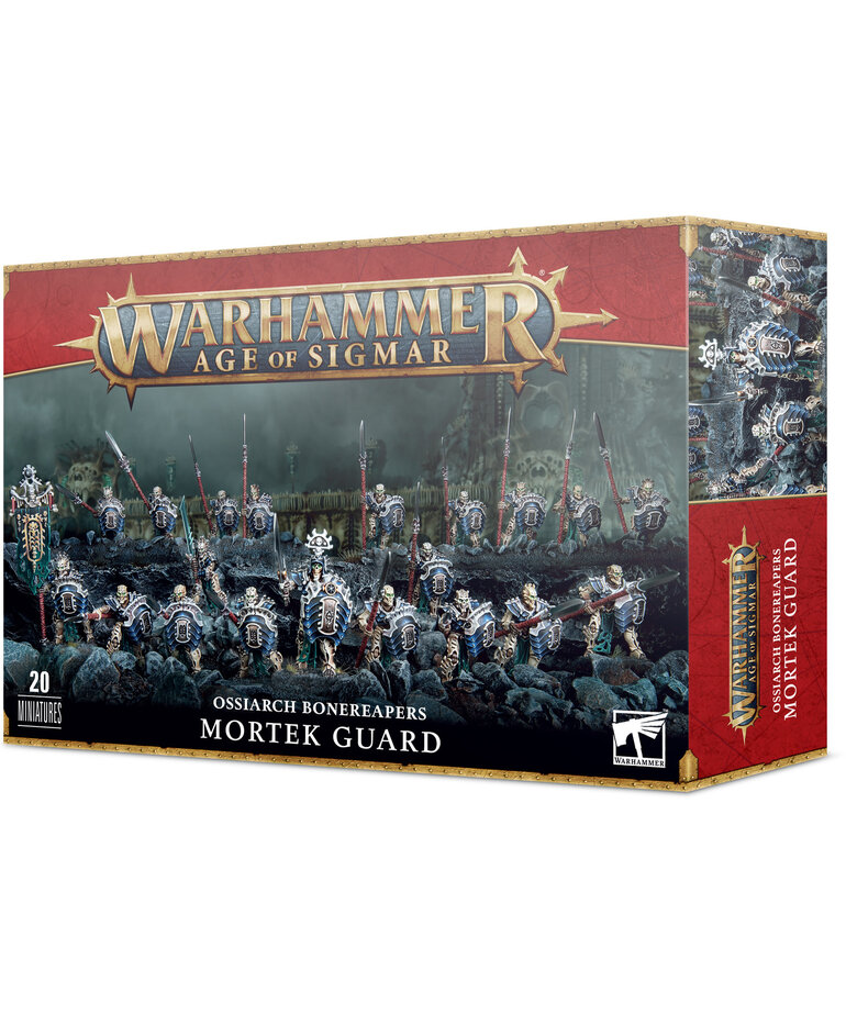 Games Workshop - GAW Warhammer: Age of Sigmar - Ossiarch Bonereapers - Mortek Guard