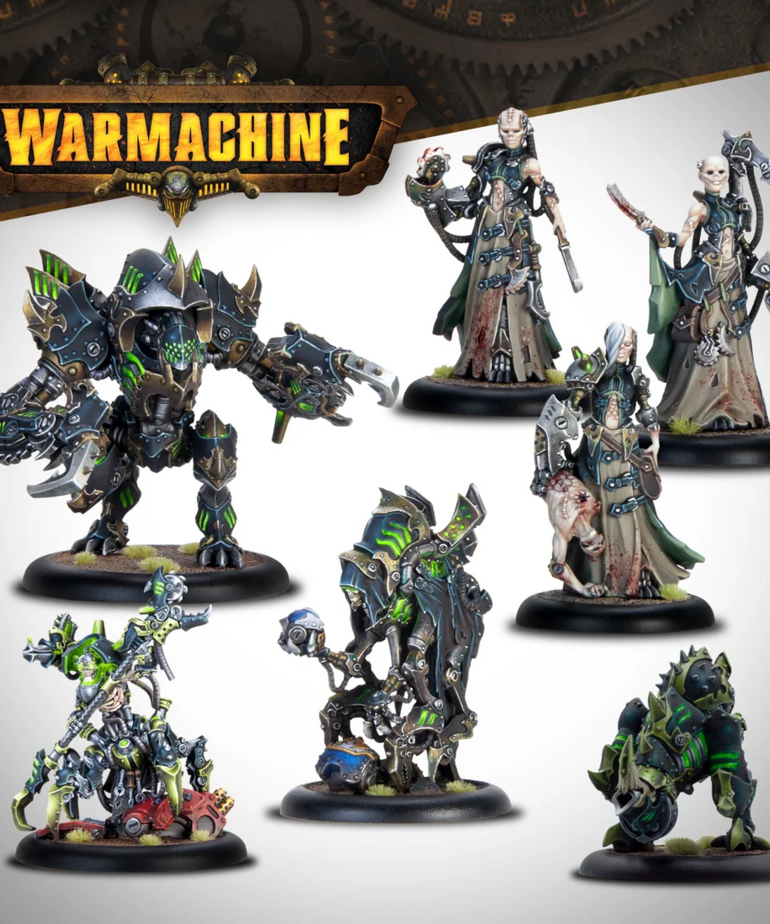 Steamforged Games LTD - STE PRESALE Warmachine - Cryx Necrofactorium Command Set - Boneyard Keeper 10/20/2026