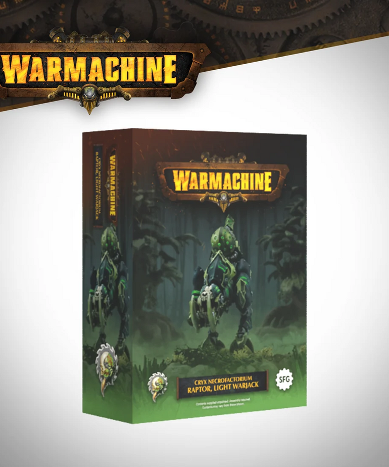 Steamforged Games LTD - STE PRESALE Warmachine - Cryx Necrofactorium - Raptor, Light Warjack 10/20/2026