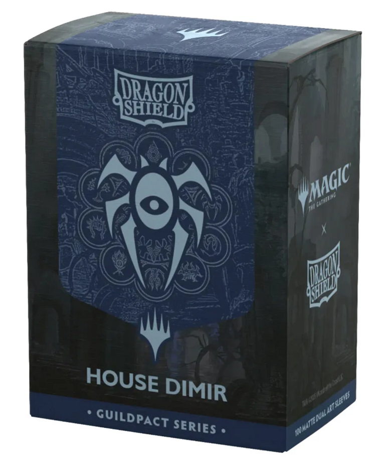 Arcane Tinmen - ATM Dragon Shield - Dual Matte Art Sleeves - Magic: The Gathering - House Dimir (100)