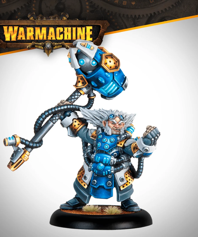 Steamforged Games LTD - STE Warmachine - Cygnar Storm Legion Command Starter