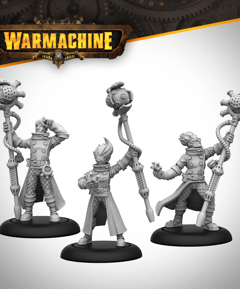 Steamforged Games LTD - STE Warmachine - Cygnar Storm Legion Command Starter