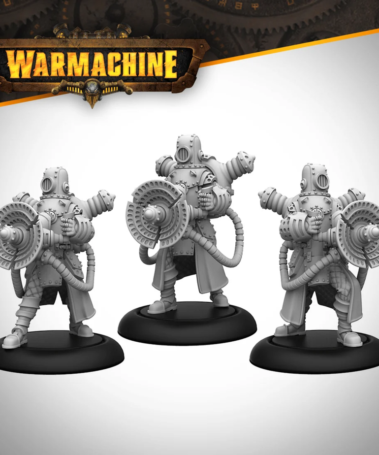 Steamforged Games LTD - STE Warmachine - Cygnar Storm Legion Command Starter