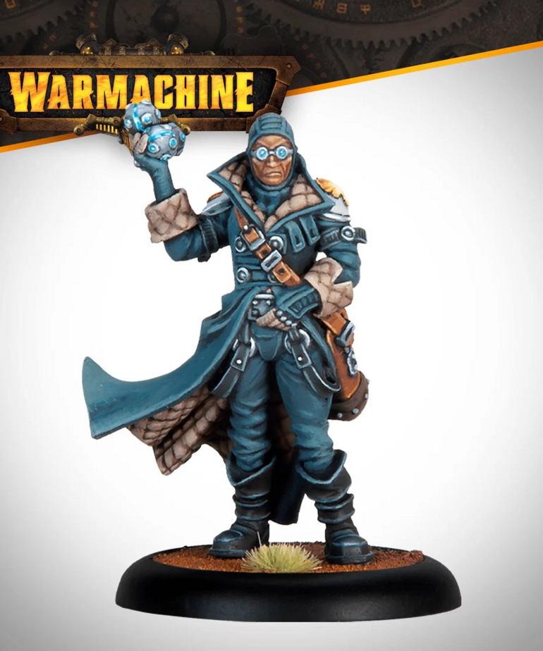 Steamforged Games LTD - STE Warmachine - Cygnar Storm Legion Command Starter