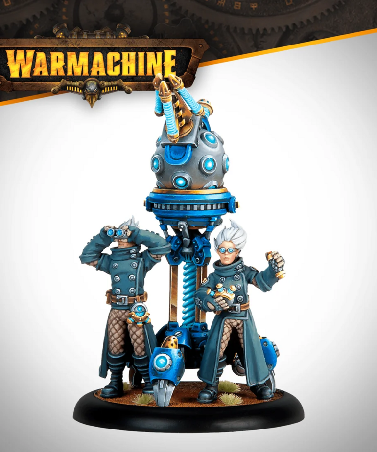 Steamforged Games LTD - STE Warmachine - Cygnar Storm Legion Command Starter