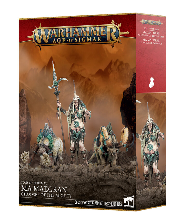 Games Workshop - GAW Warhammer: Age of Sigmar - Sons of Behemat - Ma Maegran, Chooser of the Mighty