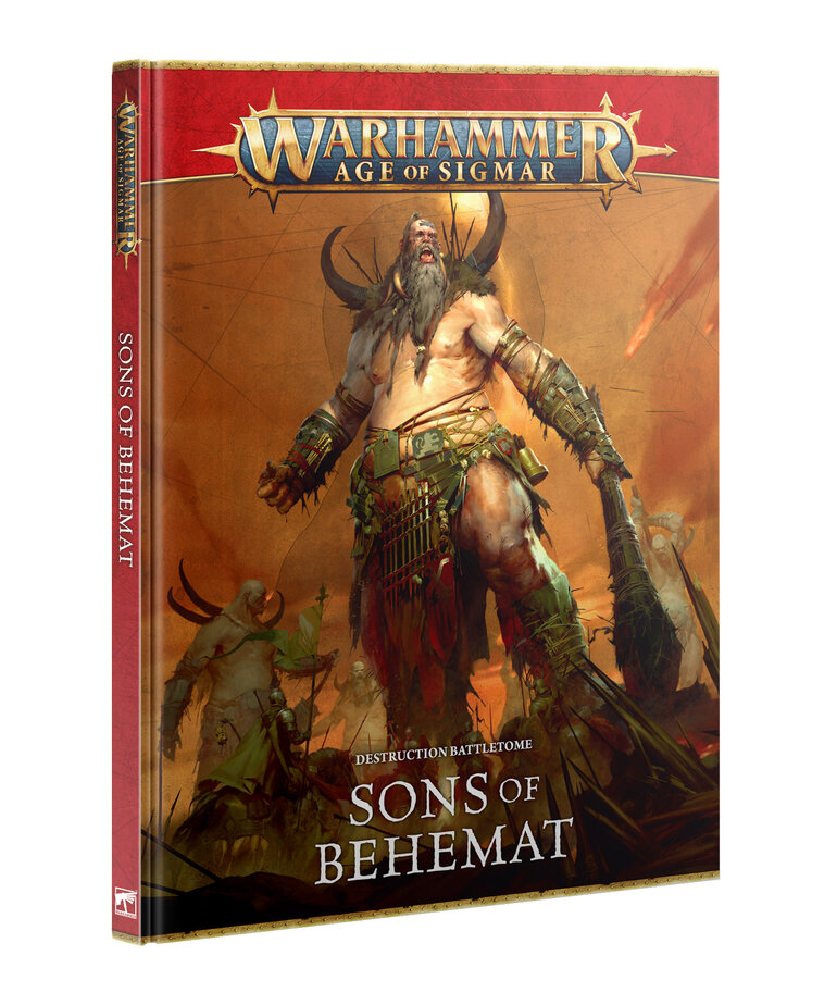 Games Workshop - GAW PRESALE Warhammer: Age of Sigmar - Battletome - Sons of Behemat 09/26/2026