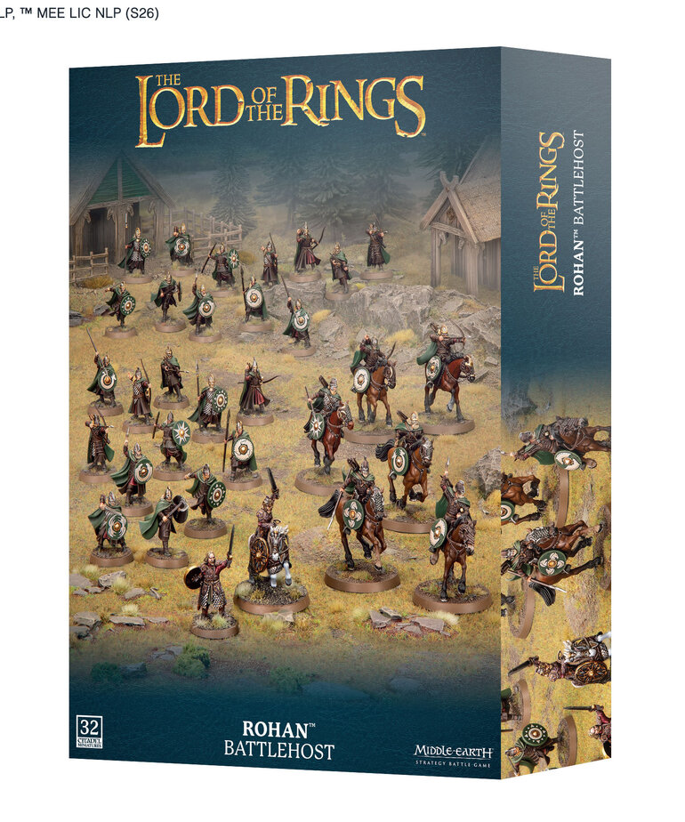 Games Workshop - GAW Middle-Earth - Lord of the Rings - Rohan Battlehost