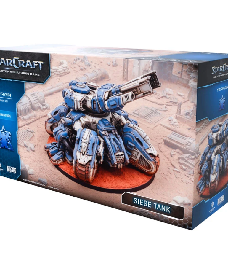 Archon Studio - ACH PRESALE StarCraft The Miniatures Game - Terran - Siege Tank Expansion Set 10/05/2026