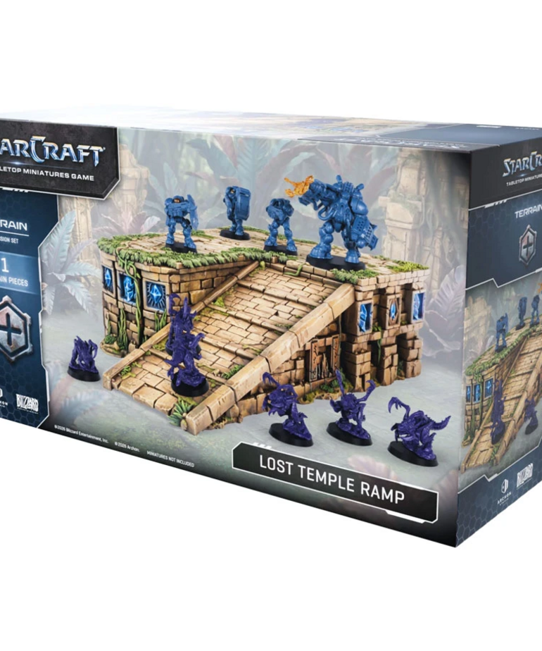 Archon Studio - ACH PRESALE StarCraft The Miniatures Game - Terrain - Lost Temple Ramp Expansion Set 10/05/2026