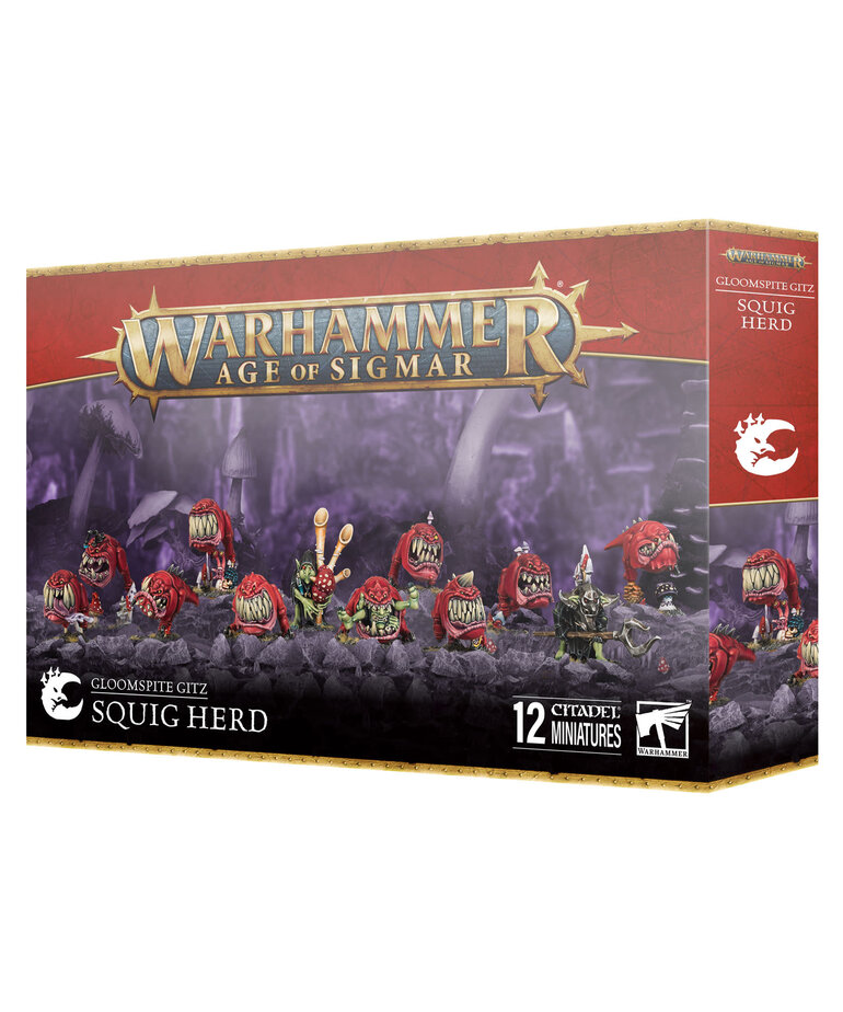 Games Workshop - GAW Warhammer: Age of Sigmar - Gloomspite Gitz - Squig Herd