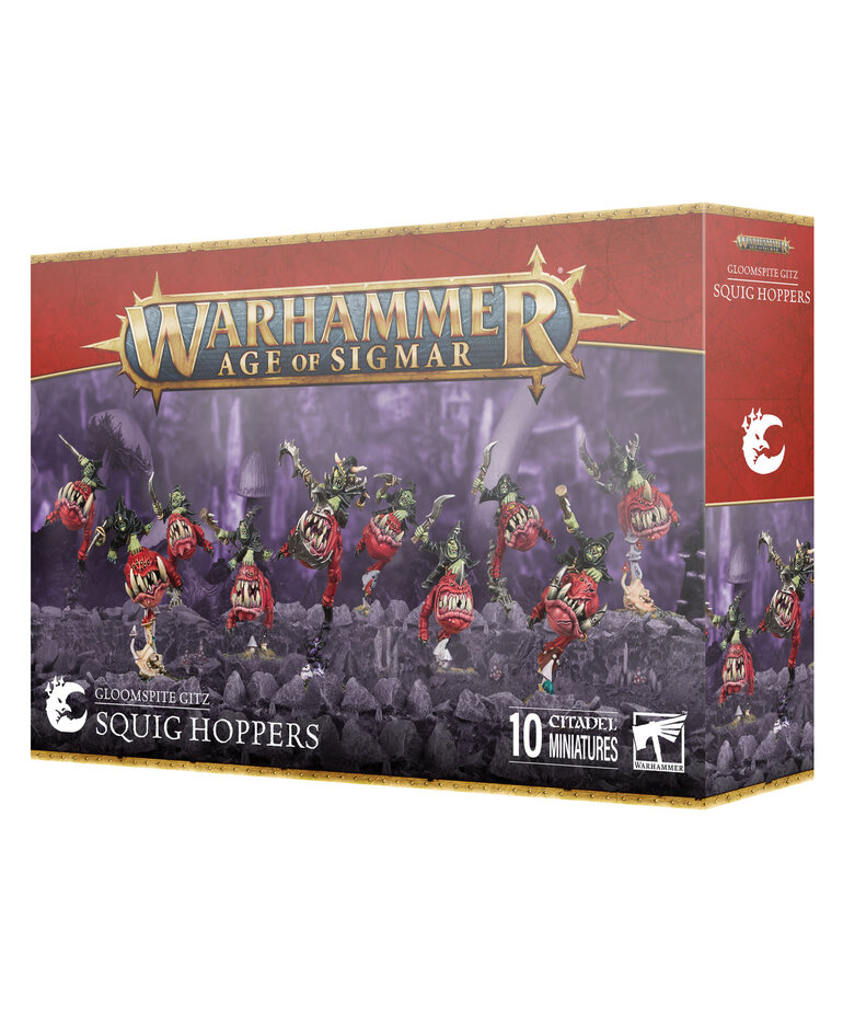 Games Workshop - GAW Warhammer: Age of Sigmar - Gloomspite Gitz - Squig Hoppers