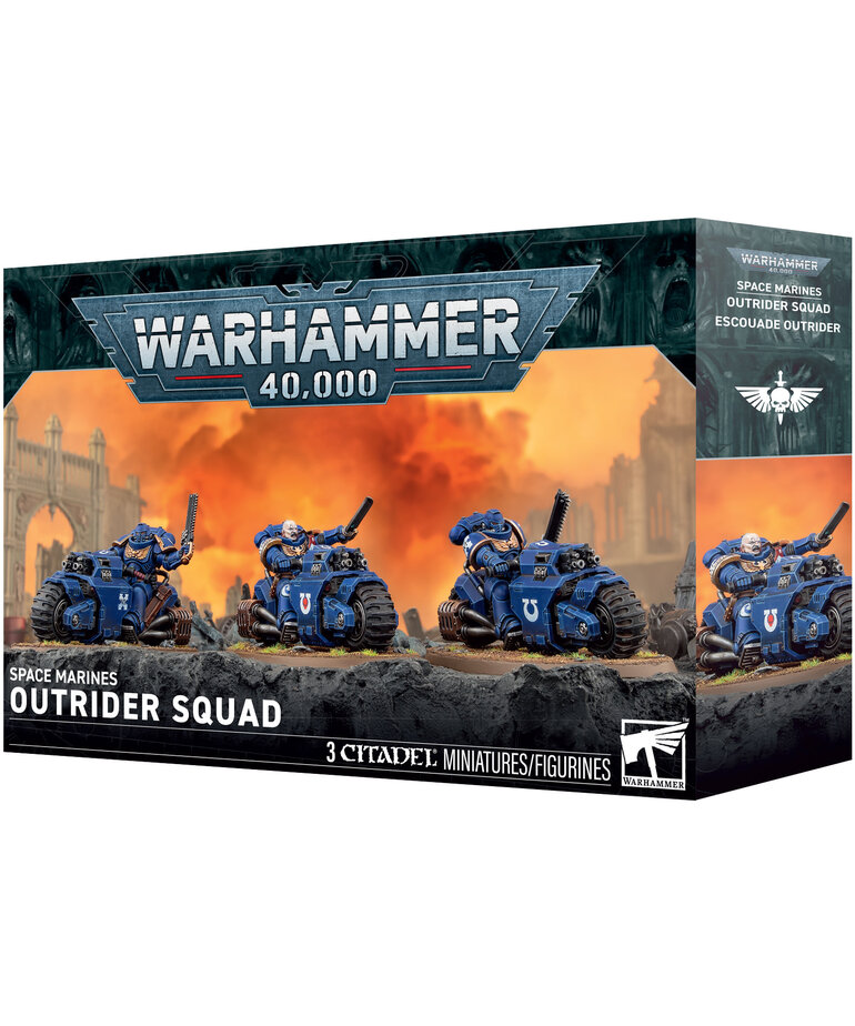 Games Workshop - GAW PRESALE Warhammer 40K - Space Marines - Outrider Squad 10/03/2026