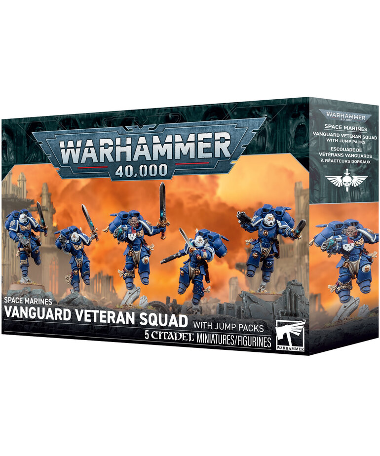 Games Workshop - GAW PRESALE Warhammer 40K - Space Marines - Vanguard Veteran Squad w/ Jump Packs 10/03/2026