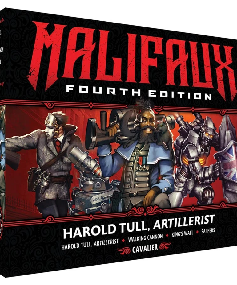 Wyrd Miniatures - WYR PRESALE Malifaux 4E - Guild - Harold Tull, Artillerist 10/00/2026