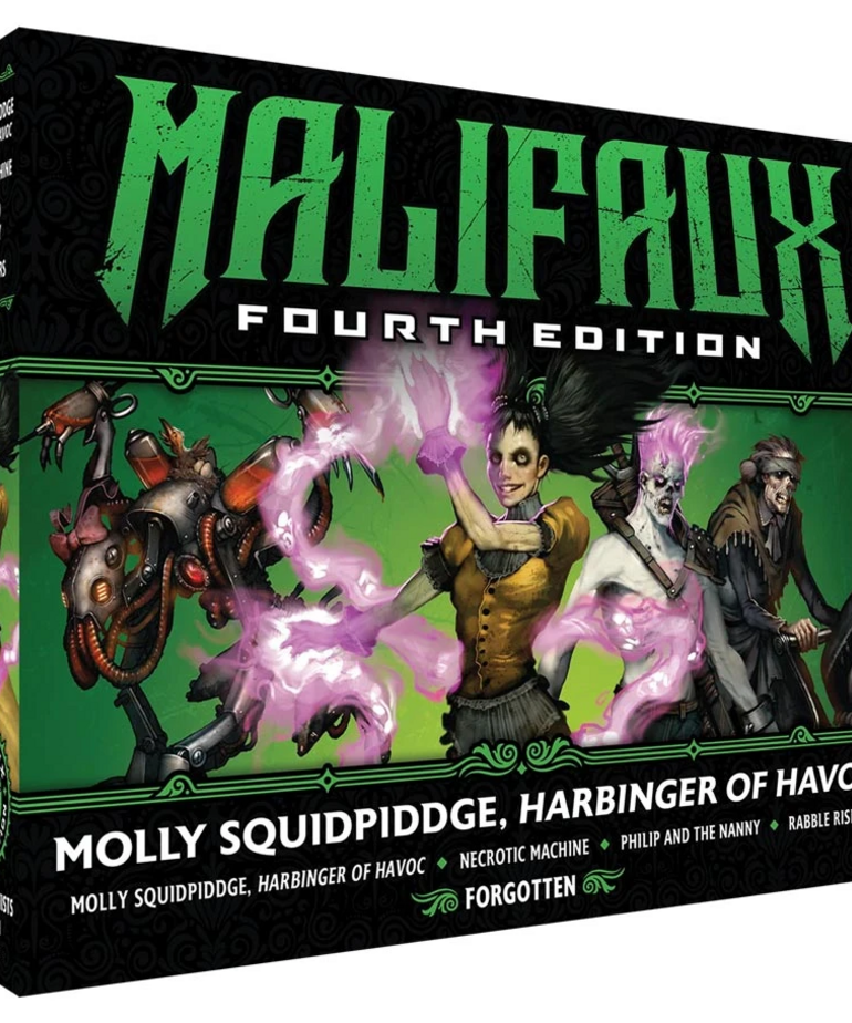 Wyrd Miniatures - WYR PRESALE Malifaux 4E - Resurrectionists - Molly Squidpiddge, Harbinger of Havoc 10/00/2026