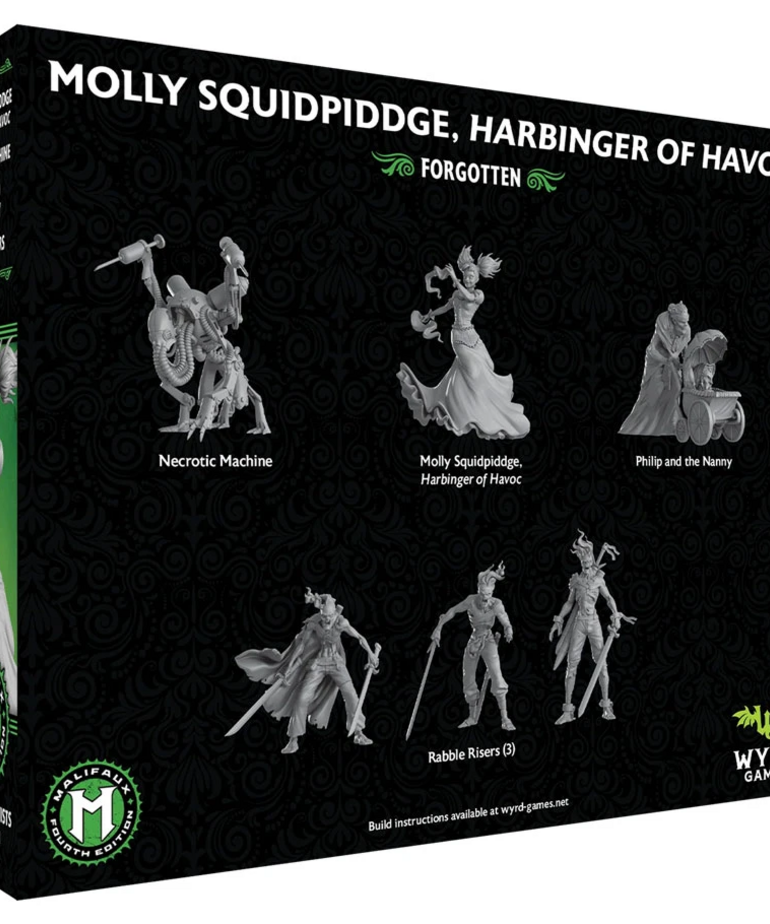 Wyrd Miniatures - WYR PRESALE Malifaux 4E - Resurrectionists - Molly Squidpiddge, Harbinger of Havoc 10/00/2026