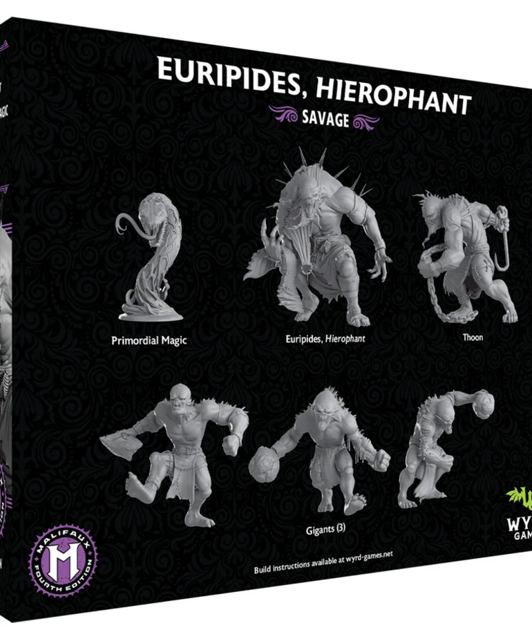 Wyrd Miniatures - WYR PRESALE Malifaux 4E - Neverborn - Euripides, Hierophant 10/00/2026