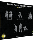 Wyrd Miniatures - WYR PRESALE Malifaux 4E - Outcasts - Rusty Alyce, Trigger Happy 10/00/2026