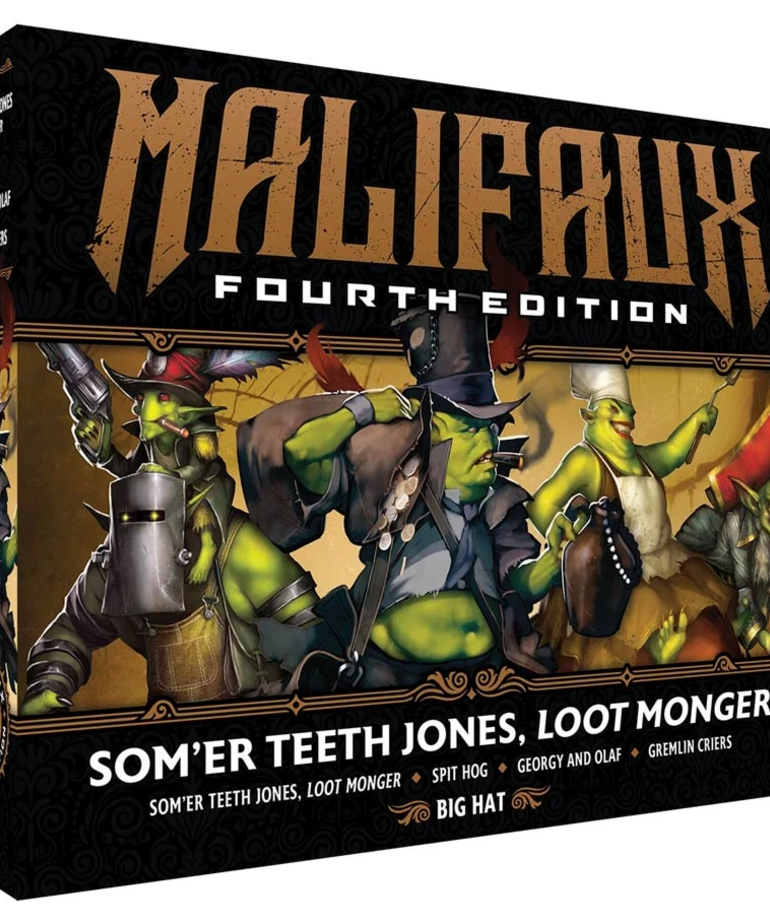 Wyrd Miniatures - WYR PRESALE Malifaux 4E - Bayou - Som'er Teeth Jones, Loot Monger 10/00/2026
