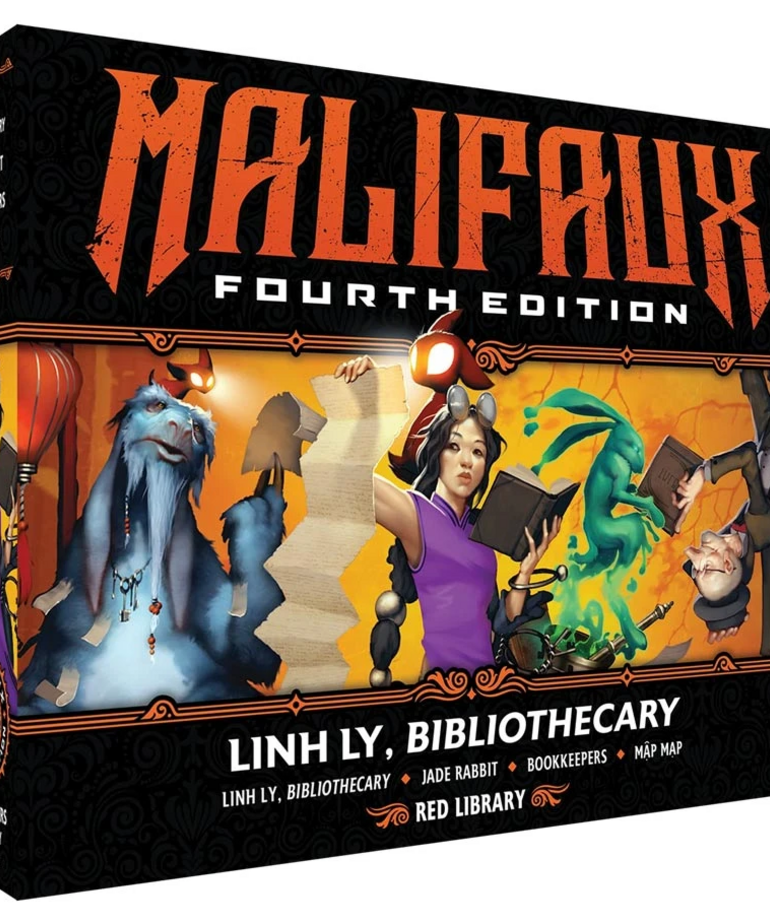 Wyrd Miniatures - WYR PRESALE Malifaux 4E - Ten Thunders - Linh Ly, Bibliothecary 10/00/2026
