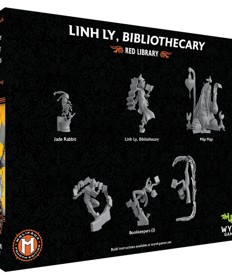 Wyrd Miniatures - WYR PRESALE Malifaux 4E - Ten Thunders - Linh Ly, Bibliothecary 10/00/2026