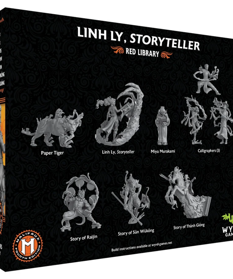 Wyrd Miniatures - WYR PRESALE Malifaux 4E - Ten Thunders - Linh Ly, Storyteller 10/00/2026