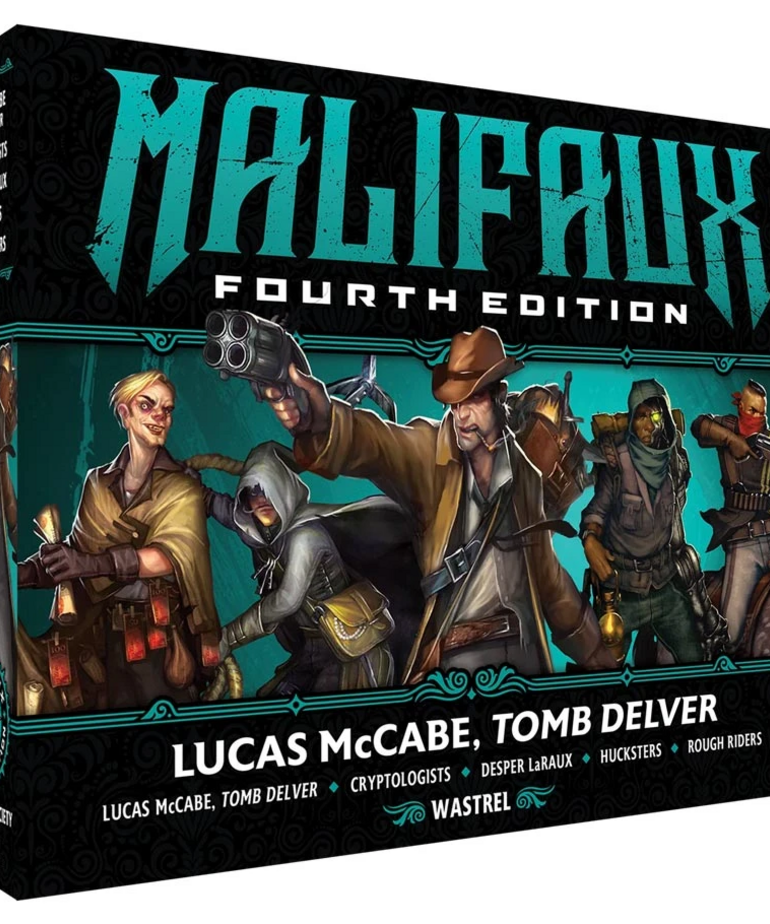 Wyrd Miniatures - WYR PRESALE Malifaux 4E - Explorers - Lucas McCabe, Tomb Delver 10/00/2026