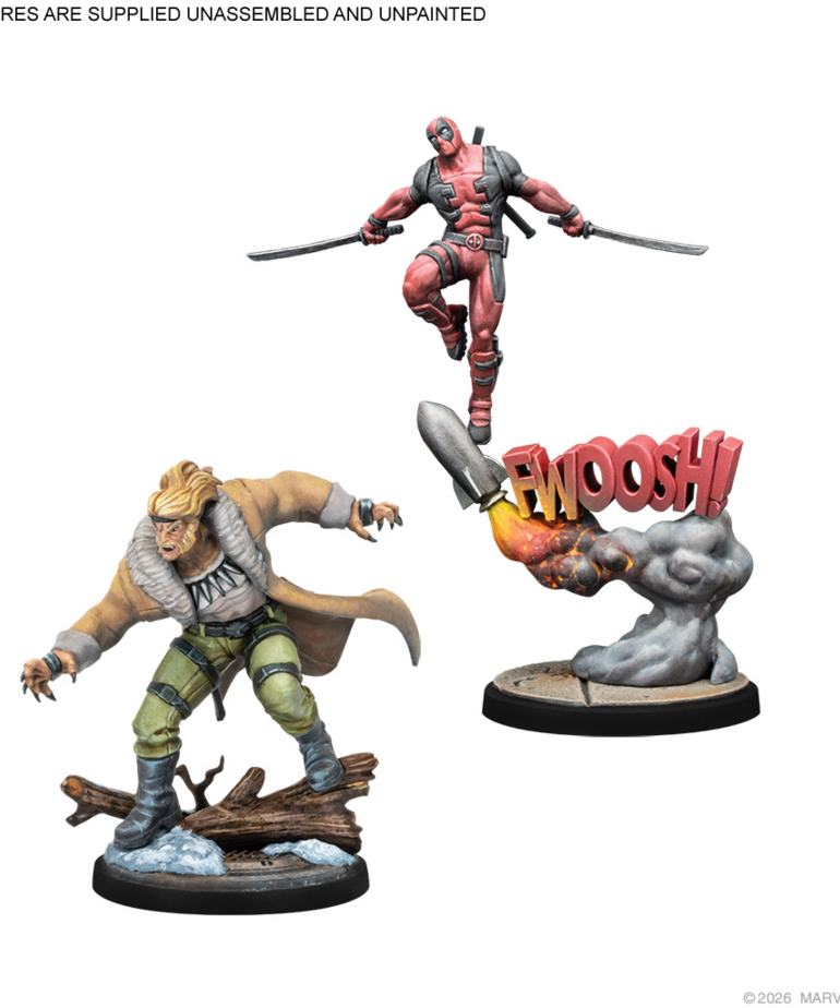 Atomic Mass Games - AMG PRESALE Marvel: Crisis Protocol - Weapon X Program Affiliation Pack 11/13/2026