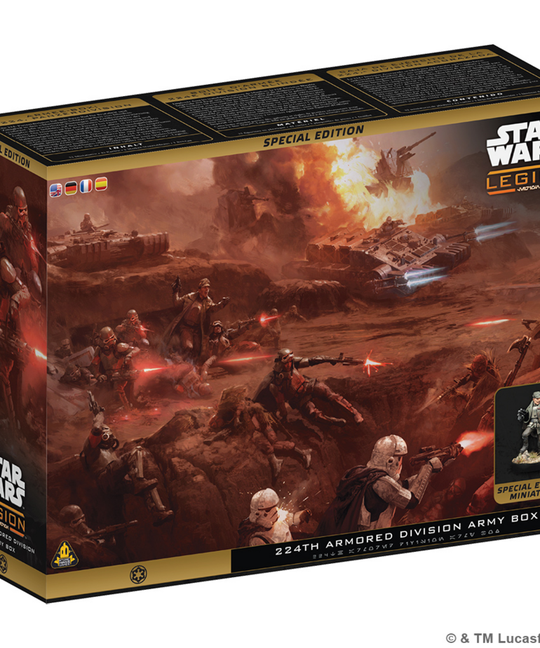 Atomic Mass Games - AMG PRESALE Star Wars: Legion - 224th Armored Division Army Box 11/27/2026