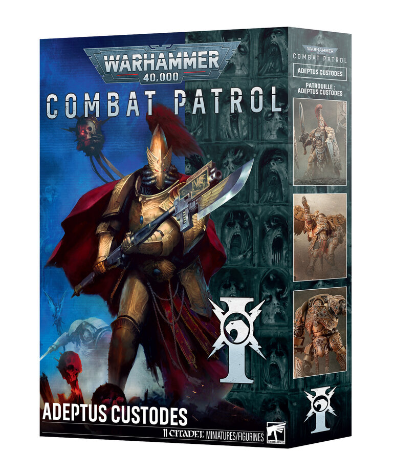 Games Workshop - GAW PRESALE Warhammer 40K - Combat Patrol - Adeptus Custodes 10/17/2026