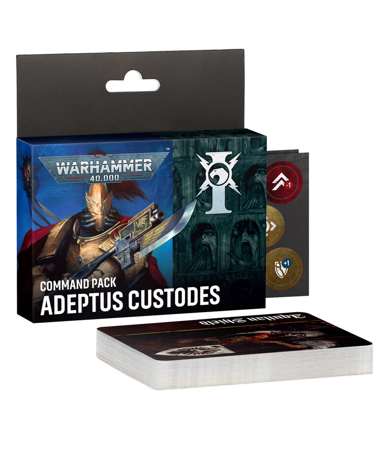 Games Workshop - GAW PRESALE Warhammer 40K - Command Pack - Adeptus Custodes 10/17/2026