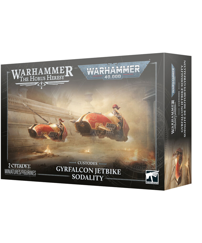 Games Workshop - GAW PRESALE Warhammer 40K - Adeptus Custodes - Gyrfalcon Jetbike Sodality 10/17/2026