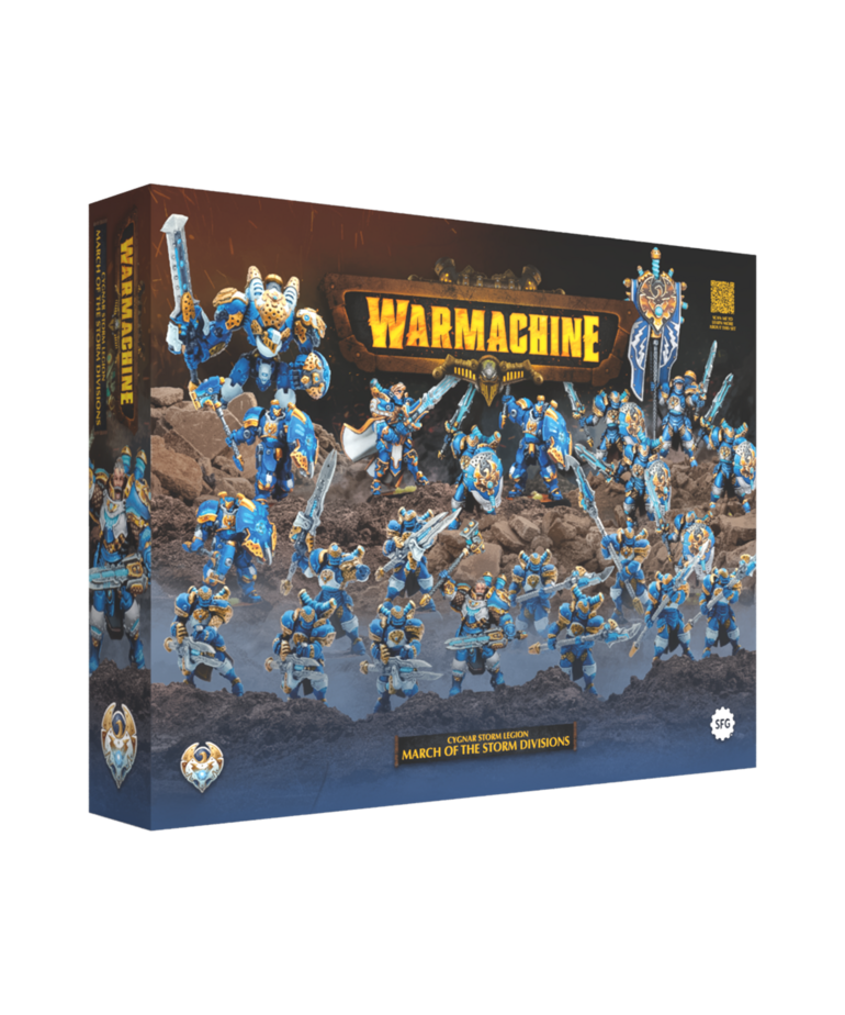 Steamforged Games LTD - STE PRESALE Warmachine - Cygnar Storm Legion Army Box - March of the Storm Divisions 11/17/2026