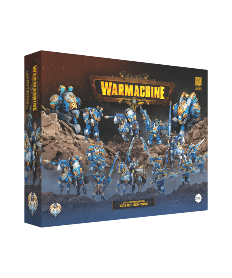Steamforged Games LTD - STE PRESALE Warmachine - Cygnar Storm Legion Army Box - Ride the Lightning 11/17/2026