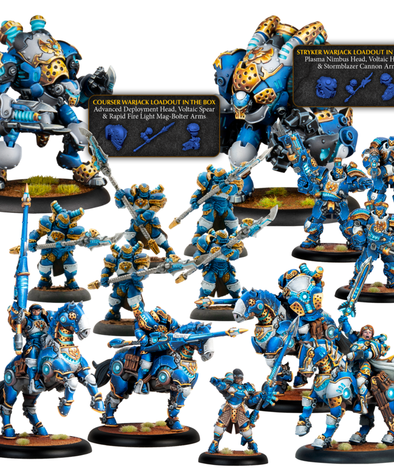 Steamforged Games LTD - STE PRESALE Warmachine - Cygnar Storm Legion Army Box - Ride the Lightning 11/17/2026