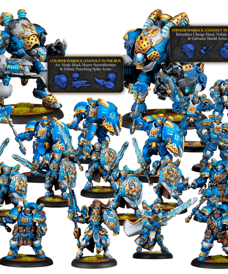 Steamforged Games LTD - STE PRESALE Warmachine - Cygnar Storm Legion Army Box - The Breaking Storm 11/17/2026