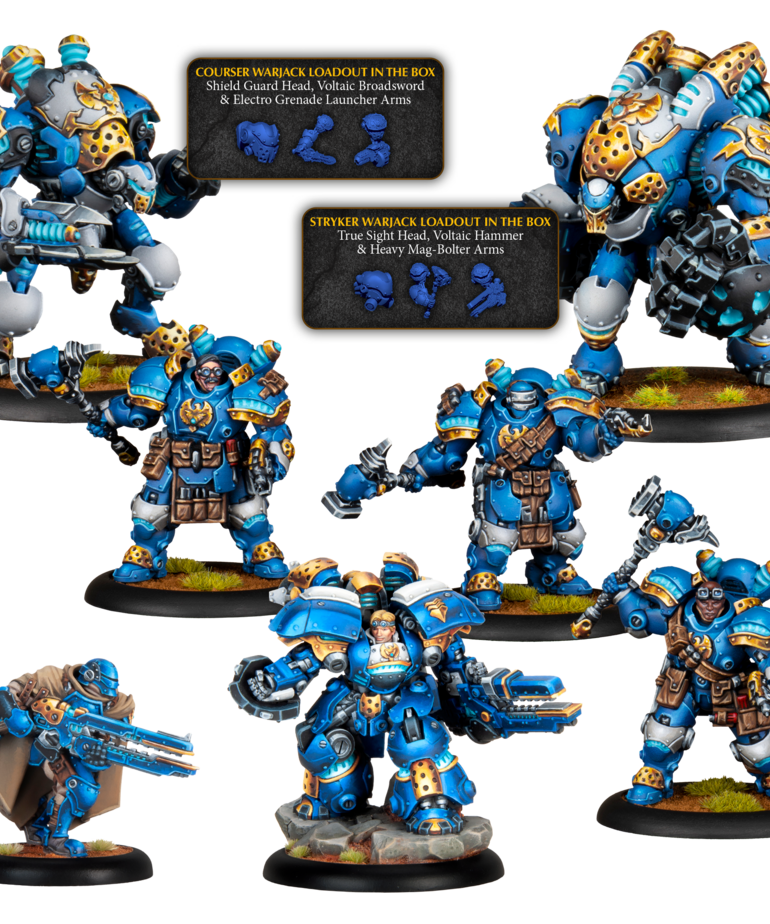Steamforged Games LTD - STE PRESALE Warmachine - Cygnar Storm Legion Command Set - Full Throttle 11/17/2026