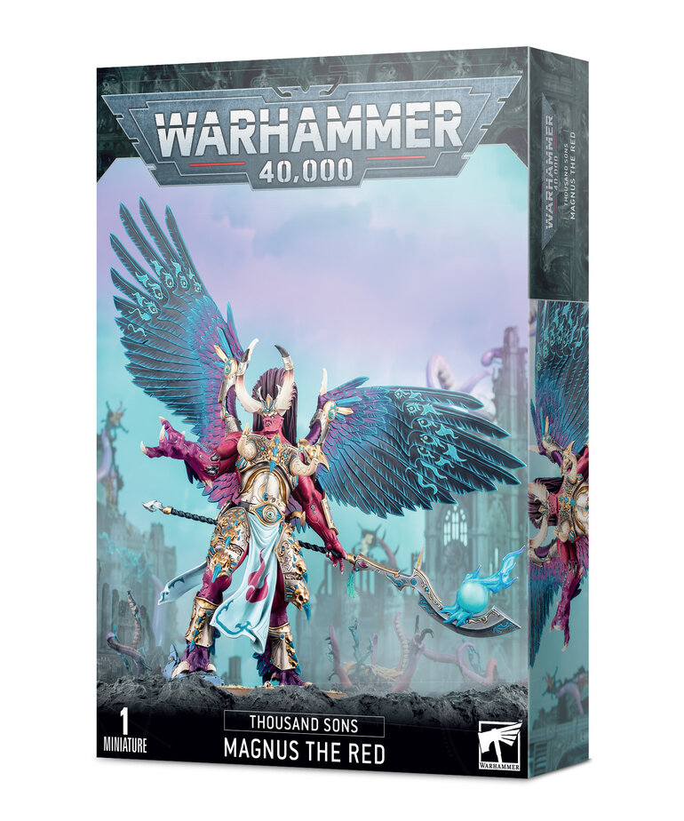 Games Workshop - GAW Warhammer 40K - Thousand Sons - Magnus the Red, Daemon Primarch of Tzeentch
