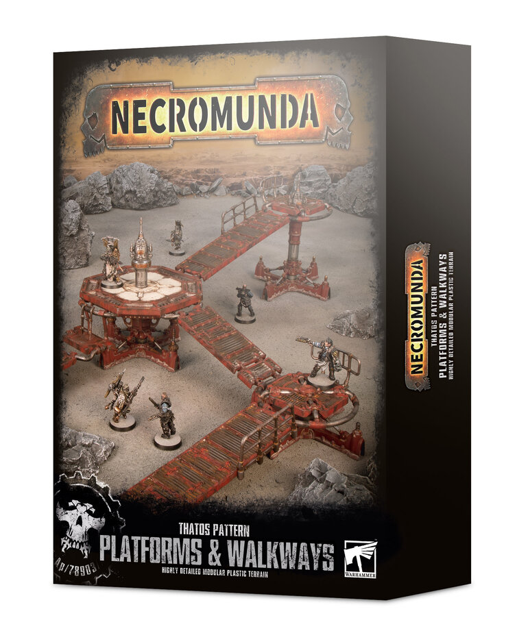 Games Workshop - GAW Necromunda - Thatos Pattern - Platforms & Walkways