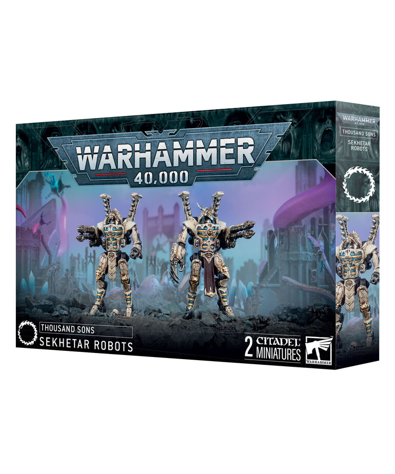 Games Workshop - GAW Warhammer 40K - Thousand Sons - Sekhetar Robots