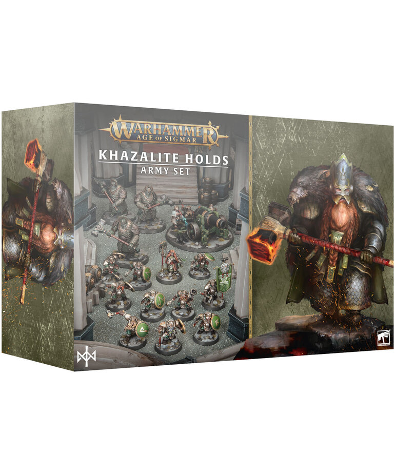 Games Workshop - GAW PRESALE Warhammer: Age of Sigmar - Khazalite Holds Army Set 10/31/2026