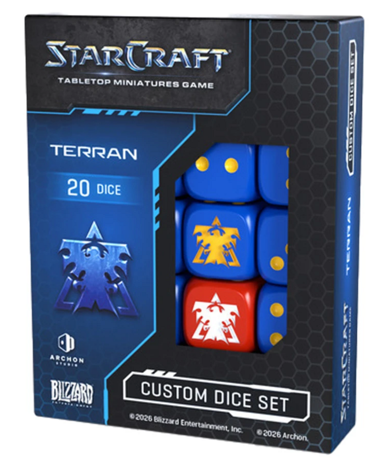 Archon Studio - ACH PRESALE StarCraft The Miniatures Game - Terran - Dice Set 11/00/2026