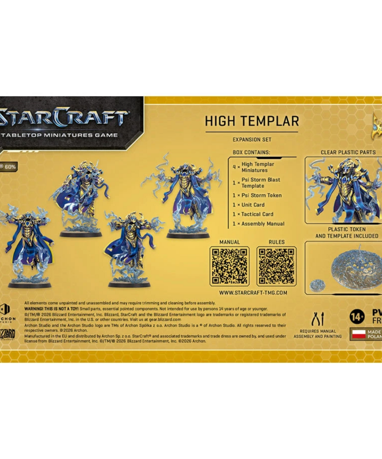 Archon Studio - ACH PRESALE StarCraft The Miniatures Game - Protoss - High Templar 11/00/2026