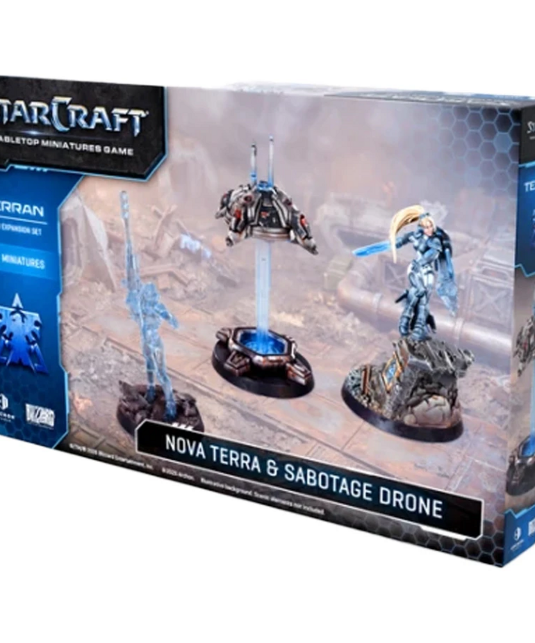 Archon Studio - ACH PRESALE StarCraft The Miniatures Game - Terran - Nova Terra & Sabotage Drone 11/00/2026