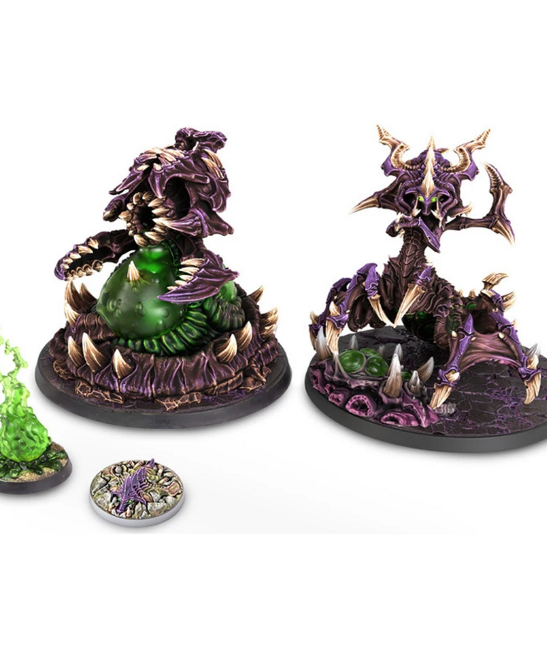 Archon Studio - ACH PRESALE StarCraft The Miniatures Game - Zerg - Zagara & Bile Launcher 11/00/2026