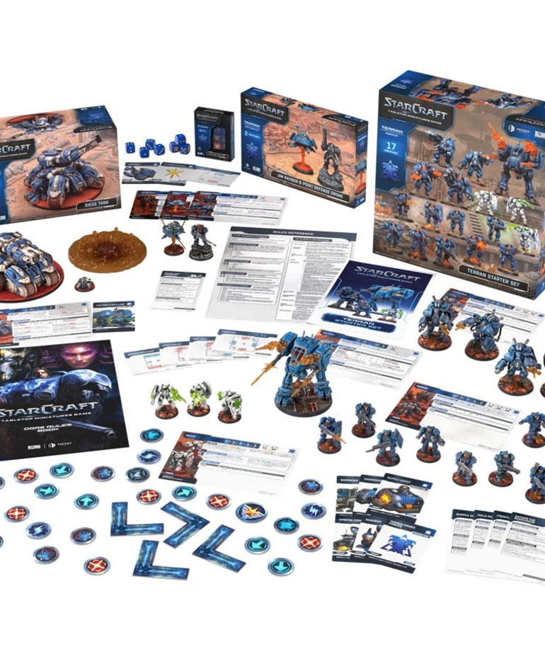 Archon Studio - ACH PRESALE StarCraft The Miniatures Game - Terran Bundle 11/00/2026