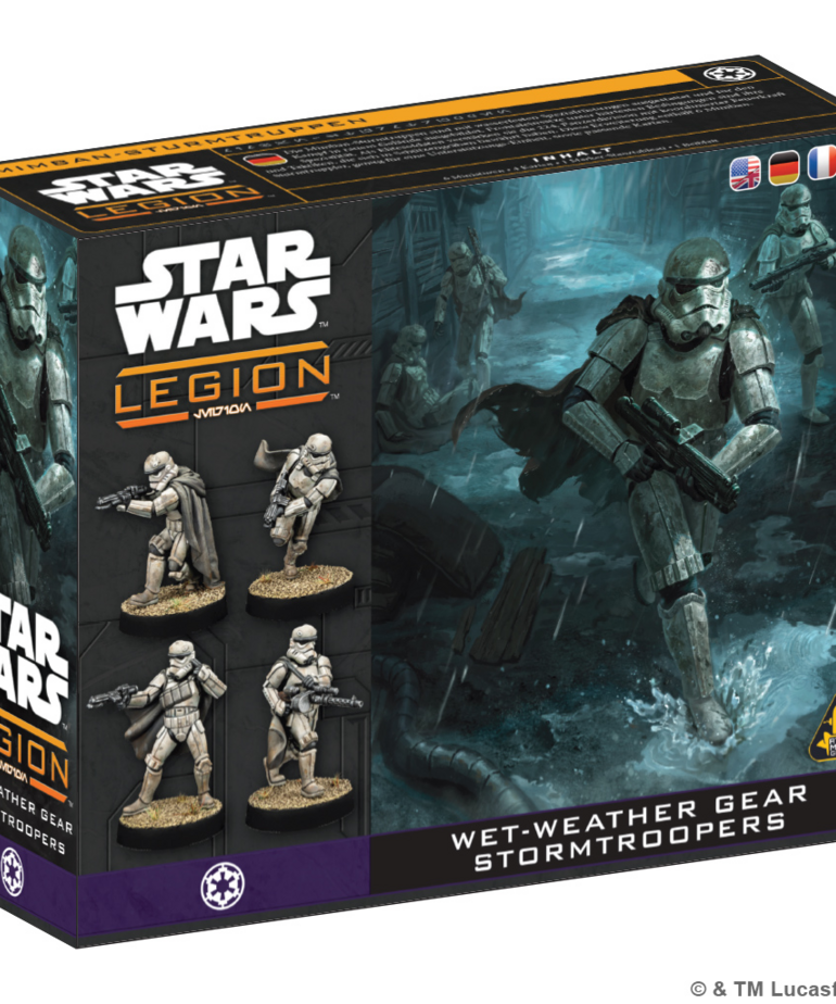 Atomic Mass Games - AMG PRESALE Star Wars: Legion - Wet-Weather Gear Stormtroopers 12/04/2026